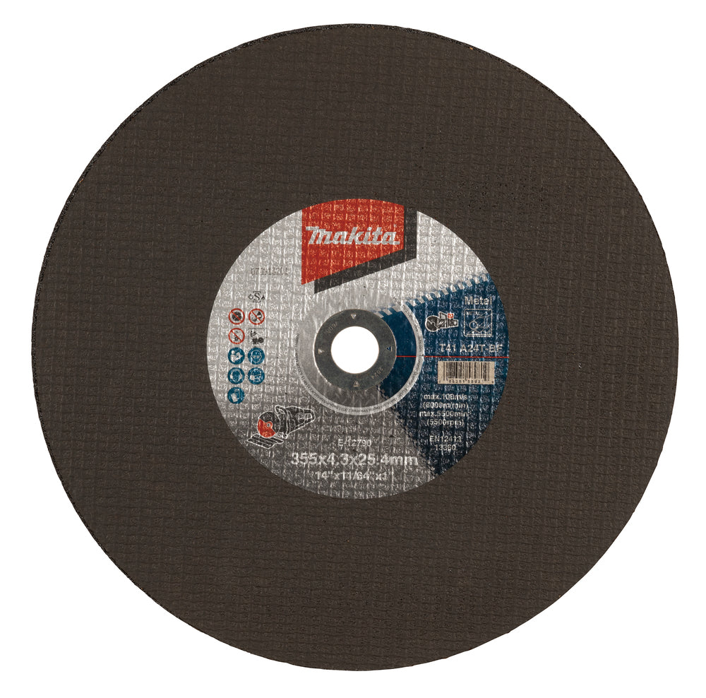 Makita Trennscheibe E-12790-5, 355 x 4,3 x 25,4 mm, A24T