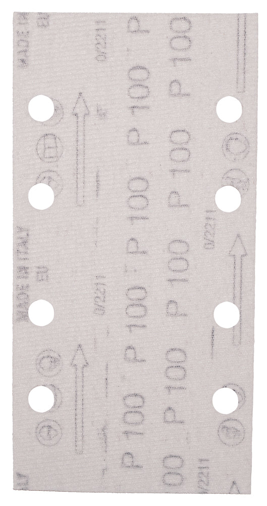 Makita E-19657 švitrinis popierius 93x185mm, A100G, 10 vnt.