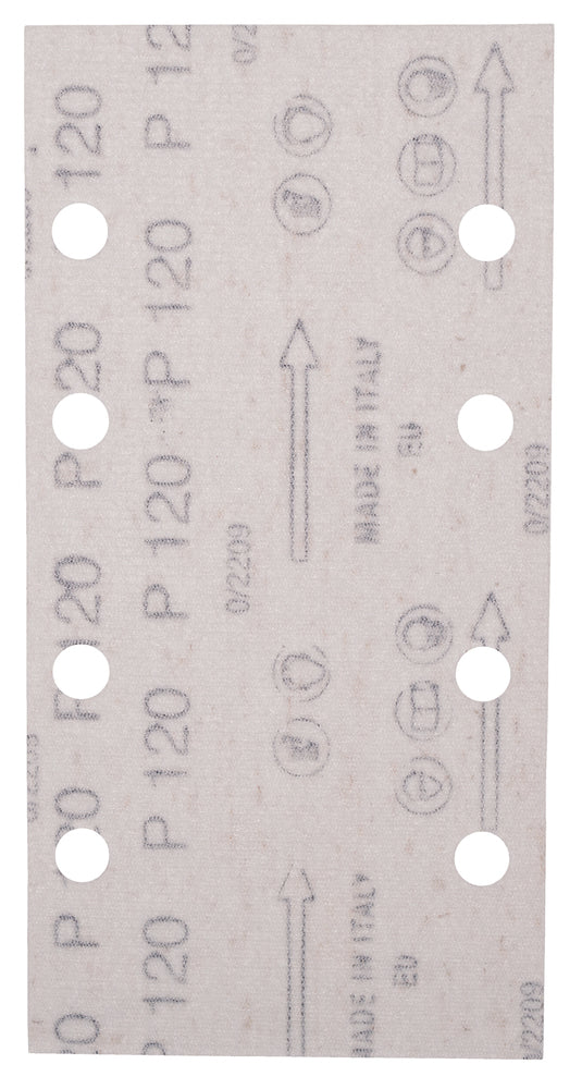 Makita E-19663 švitrinis popierius 93x185mm, A120G, 10 vnt. pakuotė