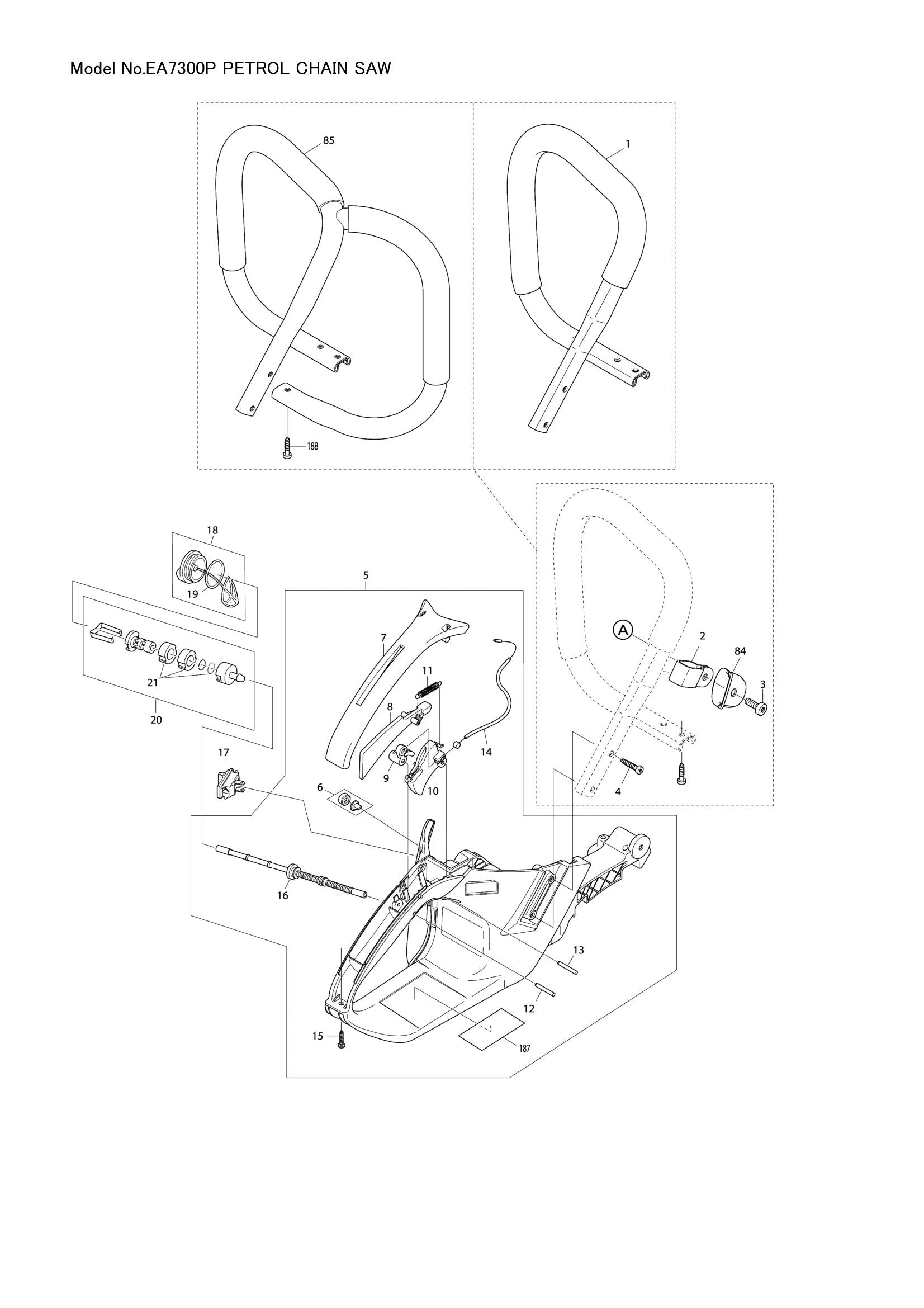 EA7300P exploded view
