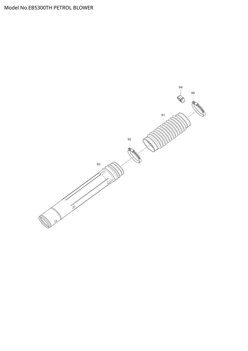 EB5300TH exploded view