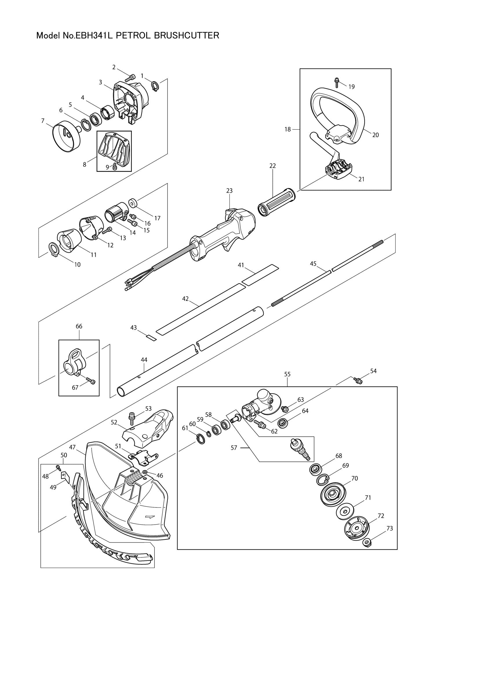 EBH341L exploded view