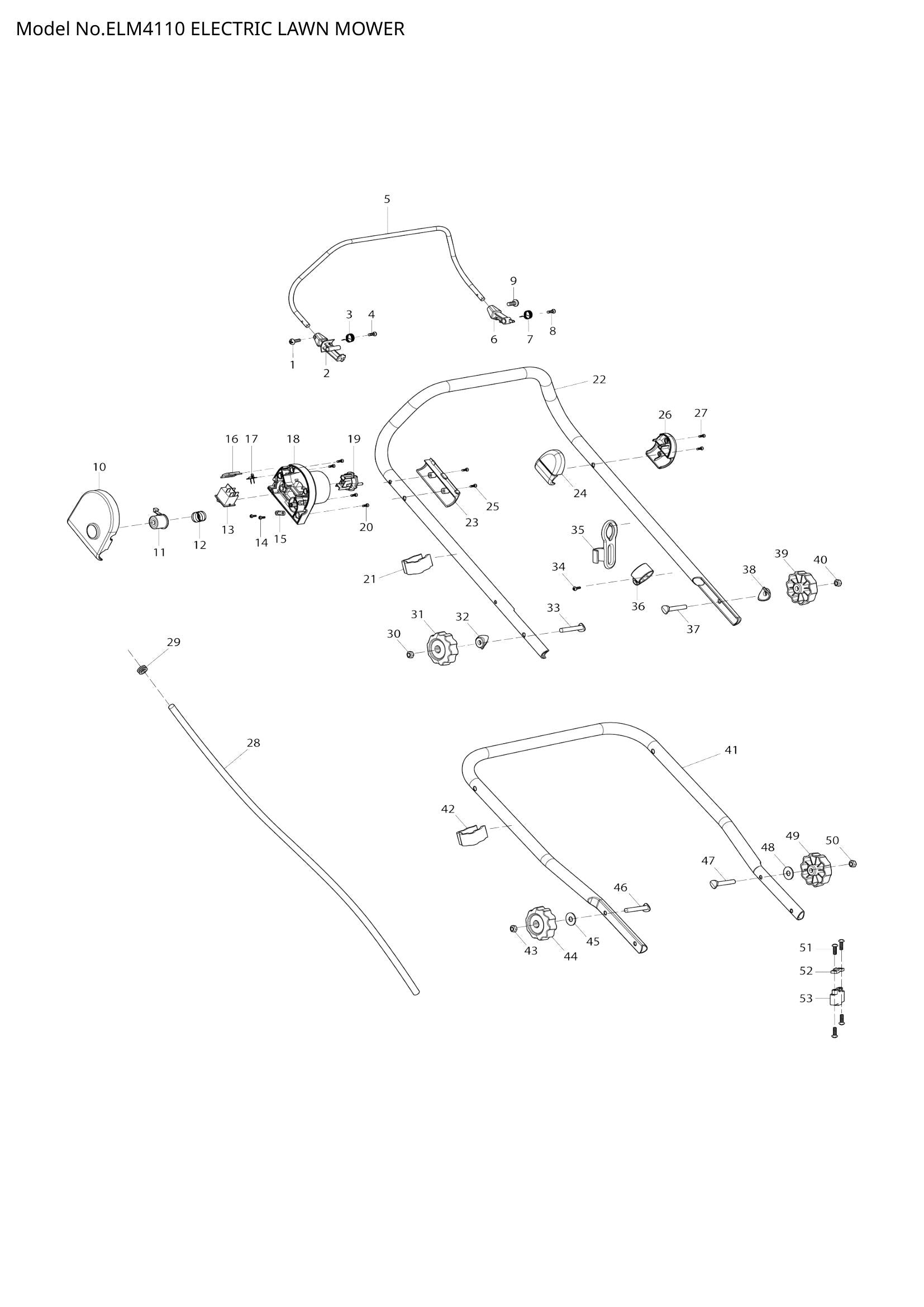 ELM4110 exploded view