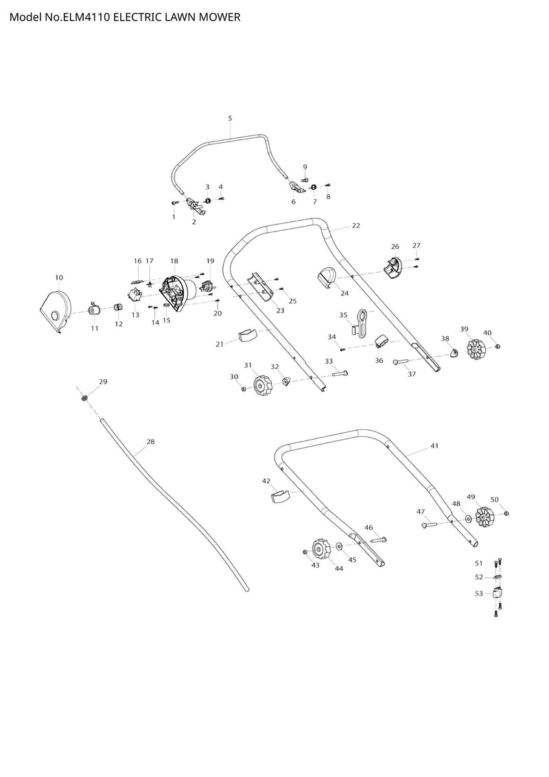 ELM4110 exploded view