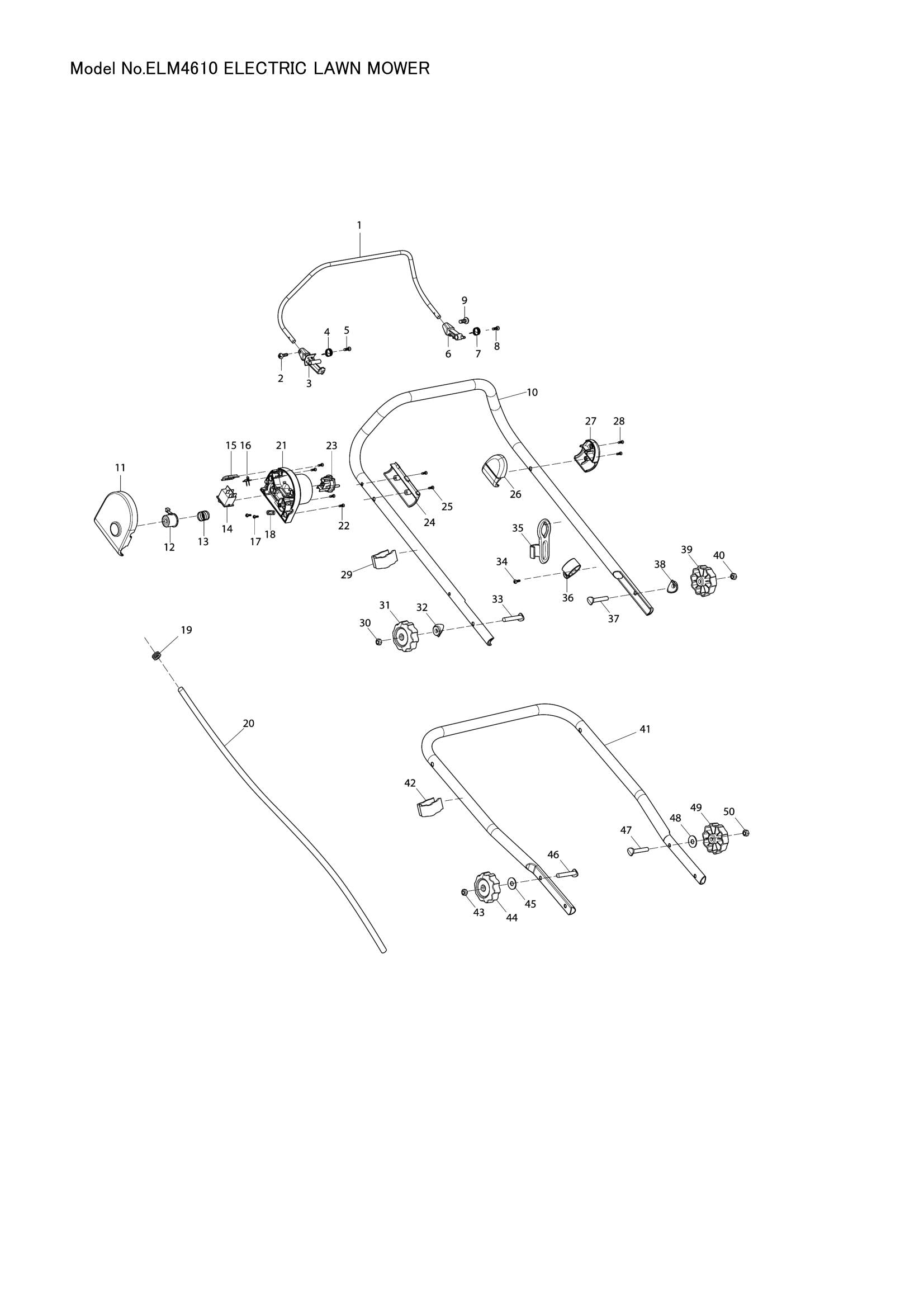 ELM4610 exploded view