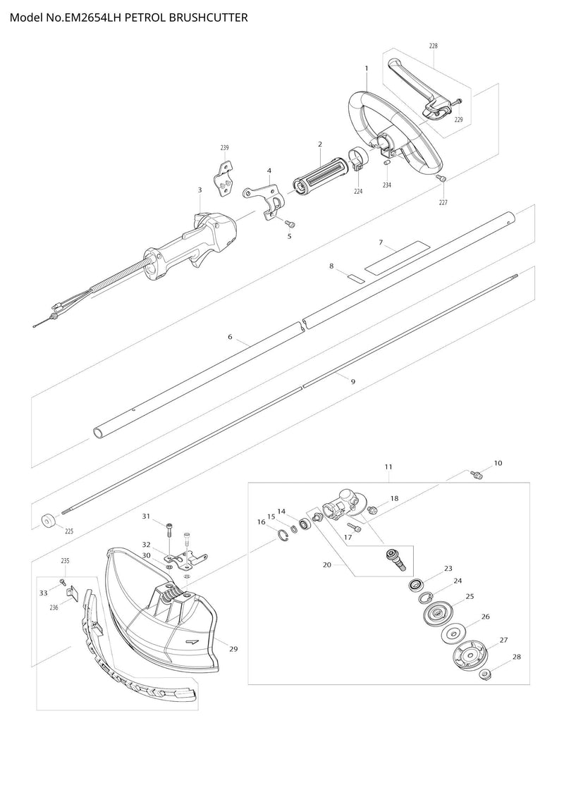 EM2654LH exploded view