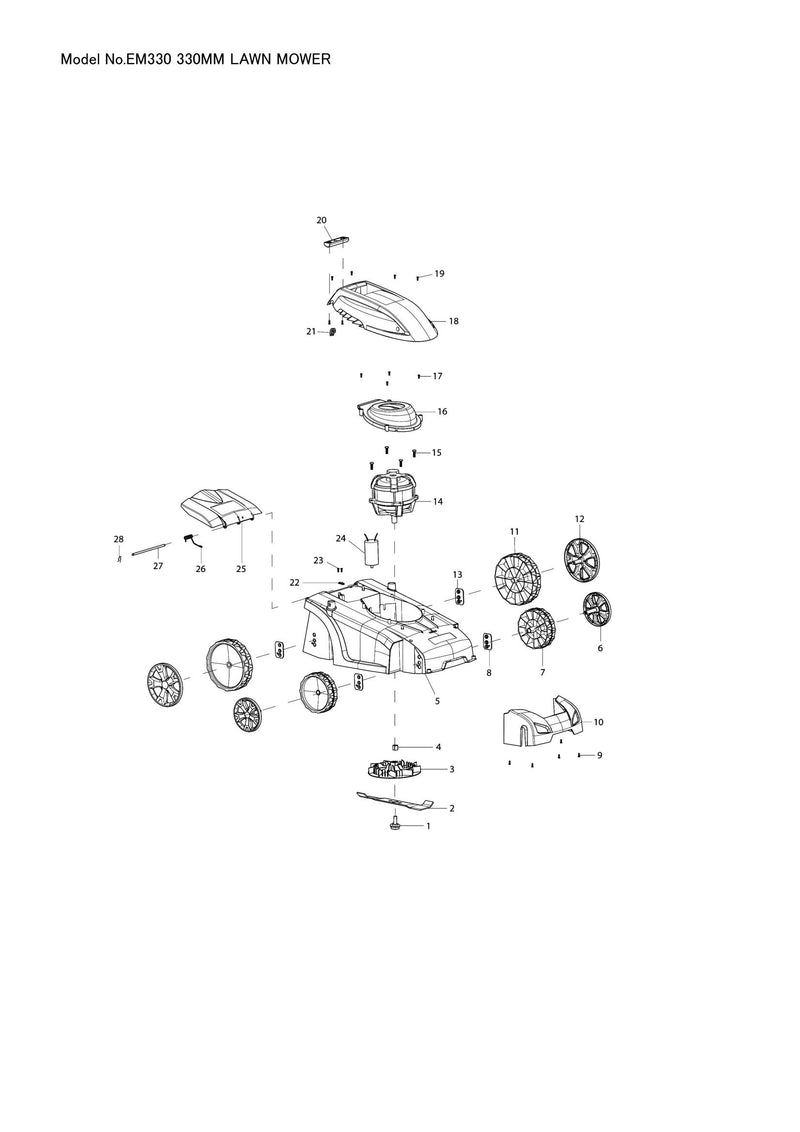 EM330 exploded view