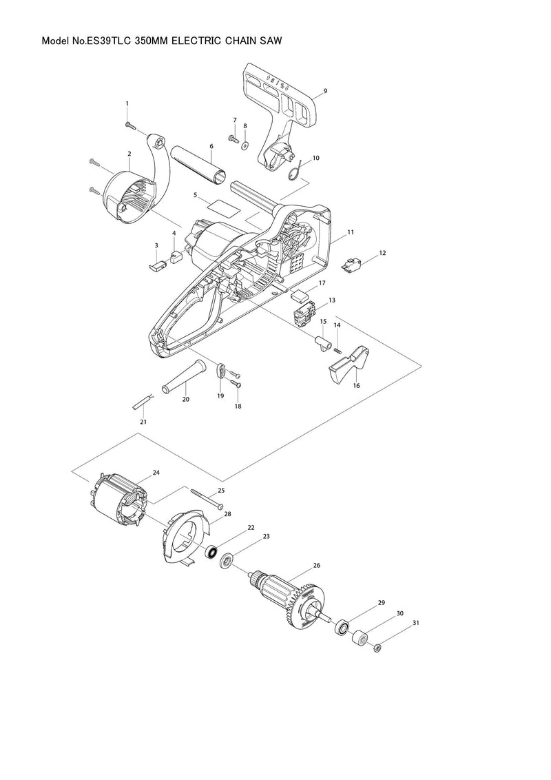 ES39TLC exploded view