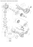 GA032G exploded view