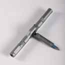 24 vienetų sūkimo antgalių komplektas su terkšliniu raktu ir antgaliu laikikliu