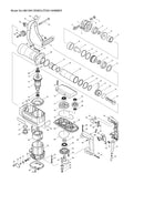 HM1304 exploded view