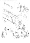 HR001G exploded view