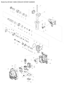 HR166D exploded view
