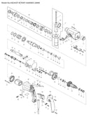 HR2450T exploded view