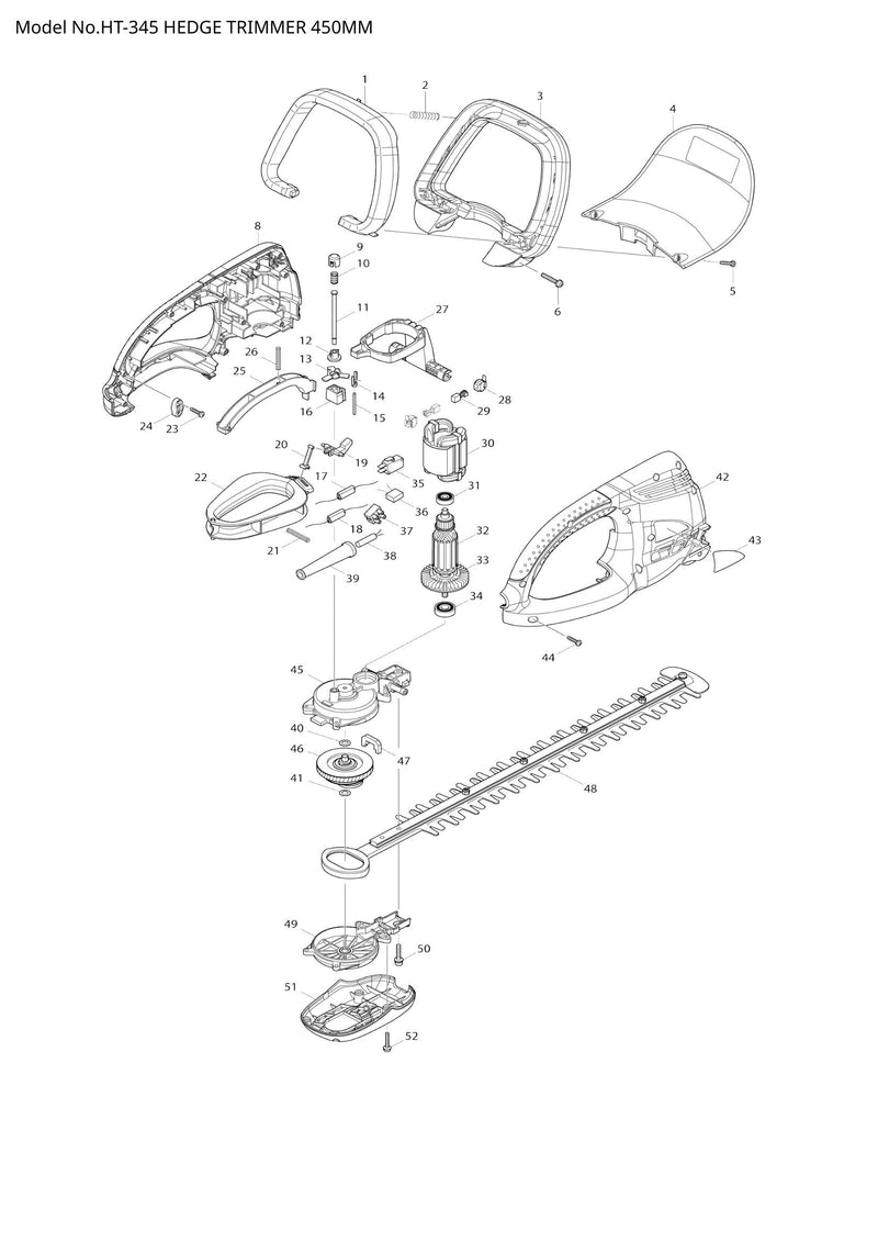 HT-345 exploded view