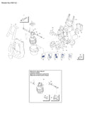 HW132 exploded view