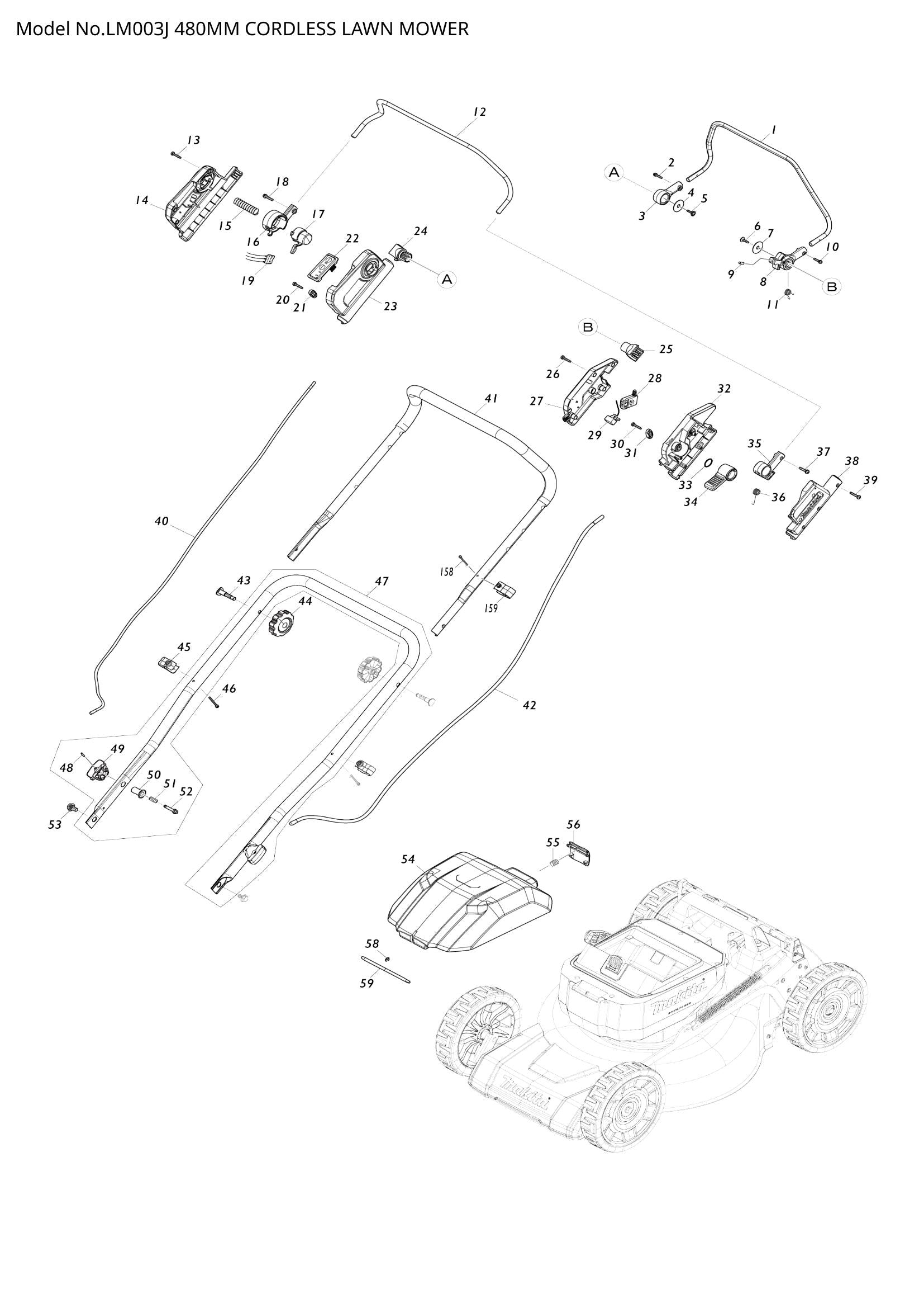 LM003J exploded view