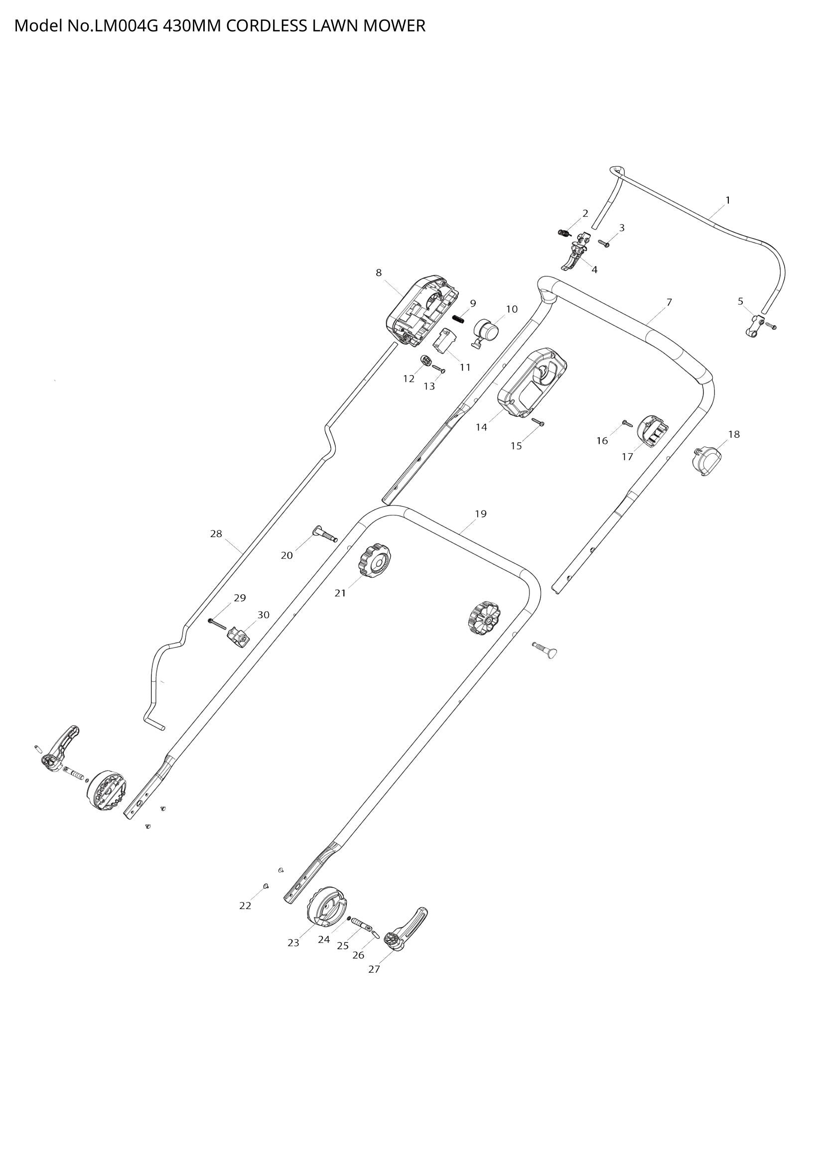 LM004G exploded view