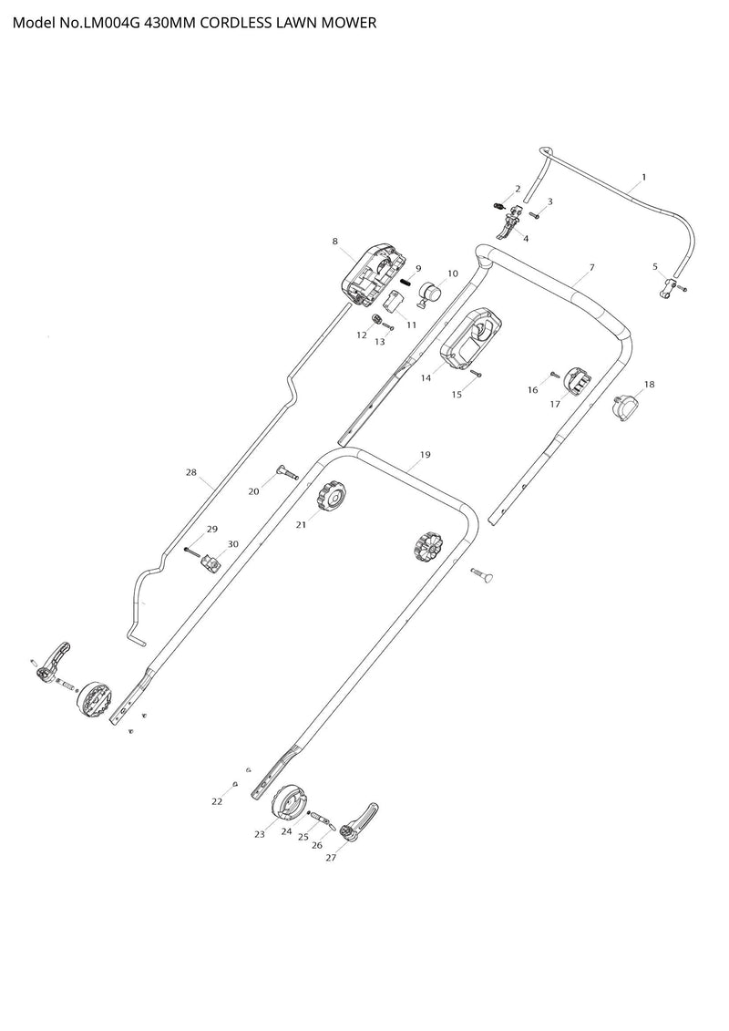 LM004G exploded view