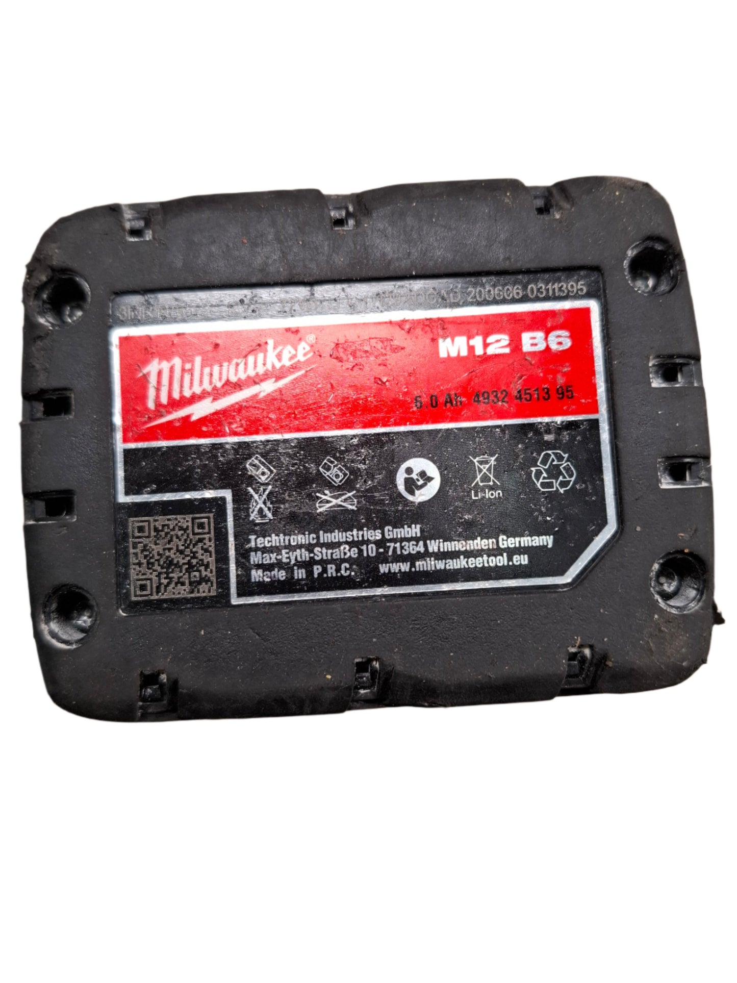 Milwaukee M12B6 12V 6 Ah battery USED