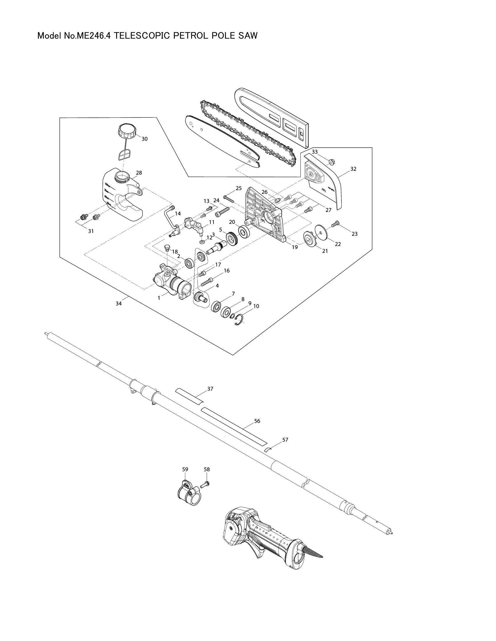ME246 exploded view