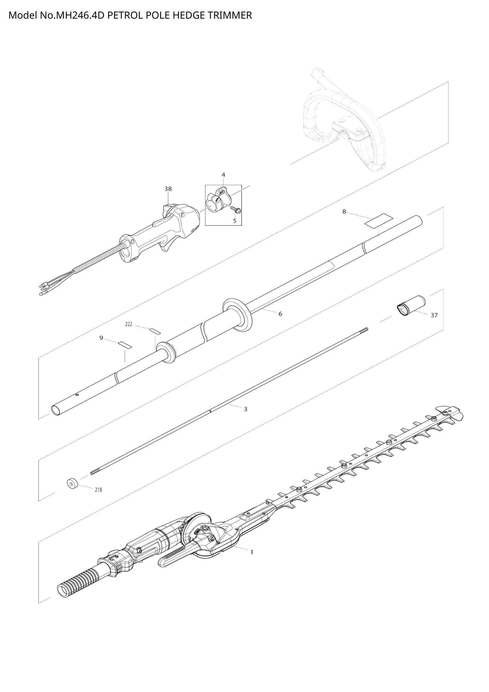 MH246 exploded view