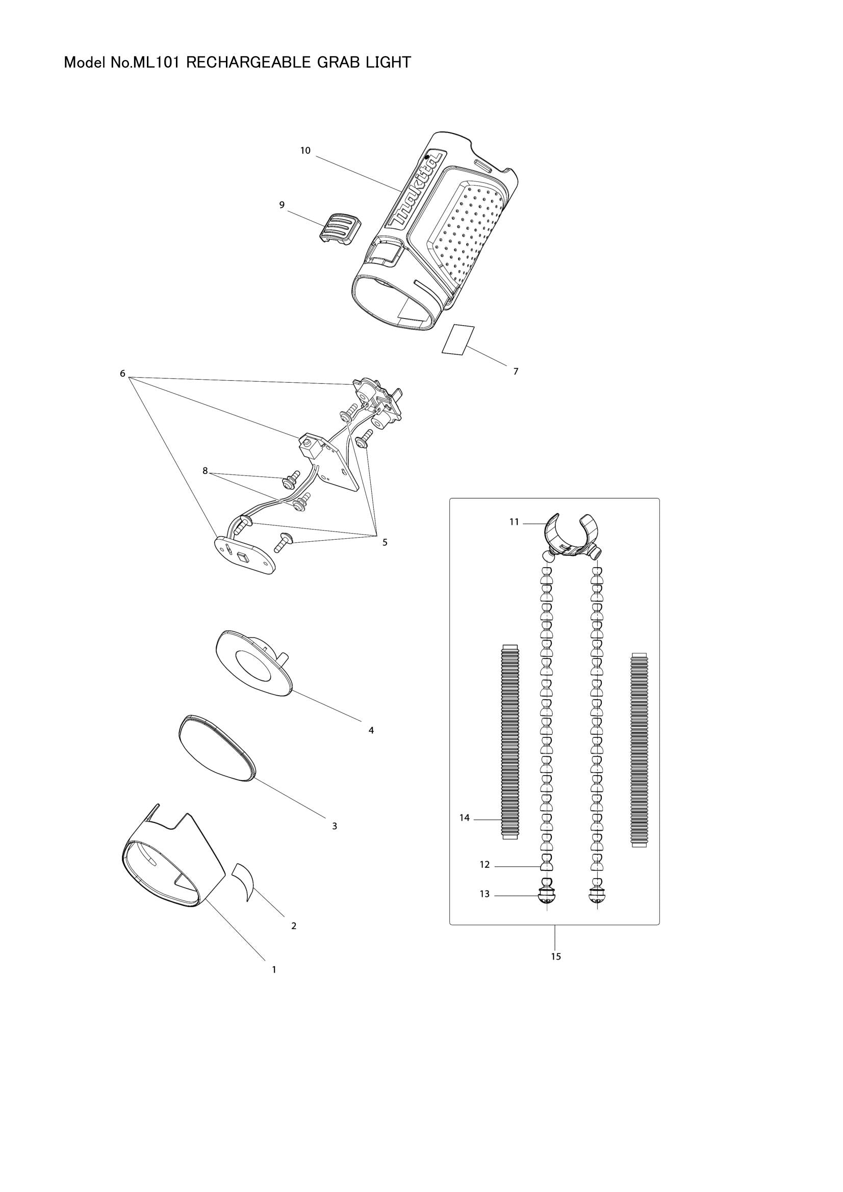ML101 exploded view