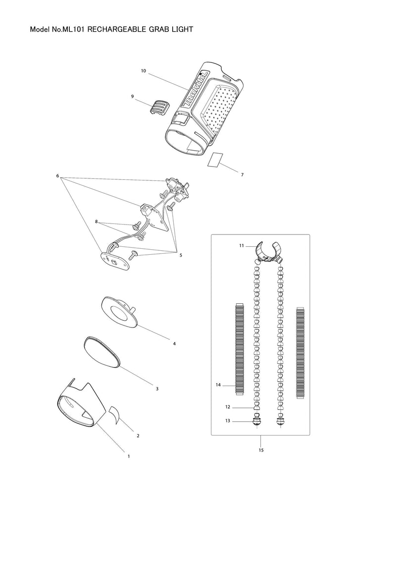 ML101 exploded view