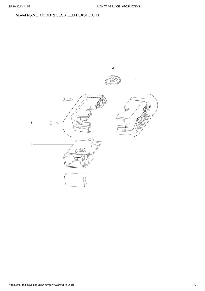 ML103 exploded view