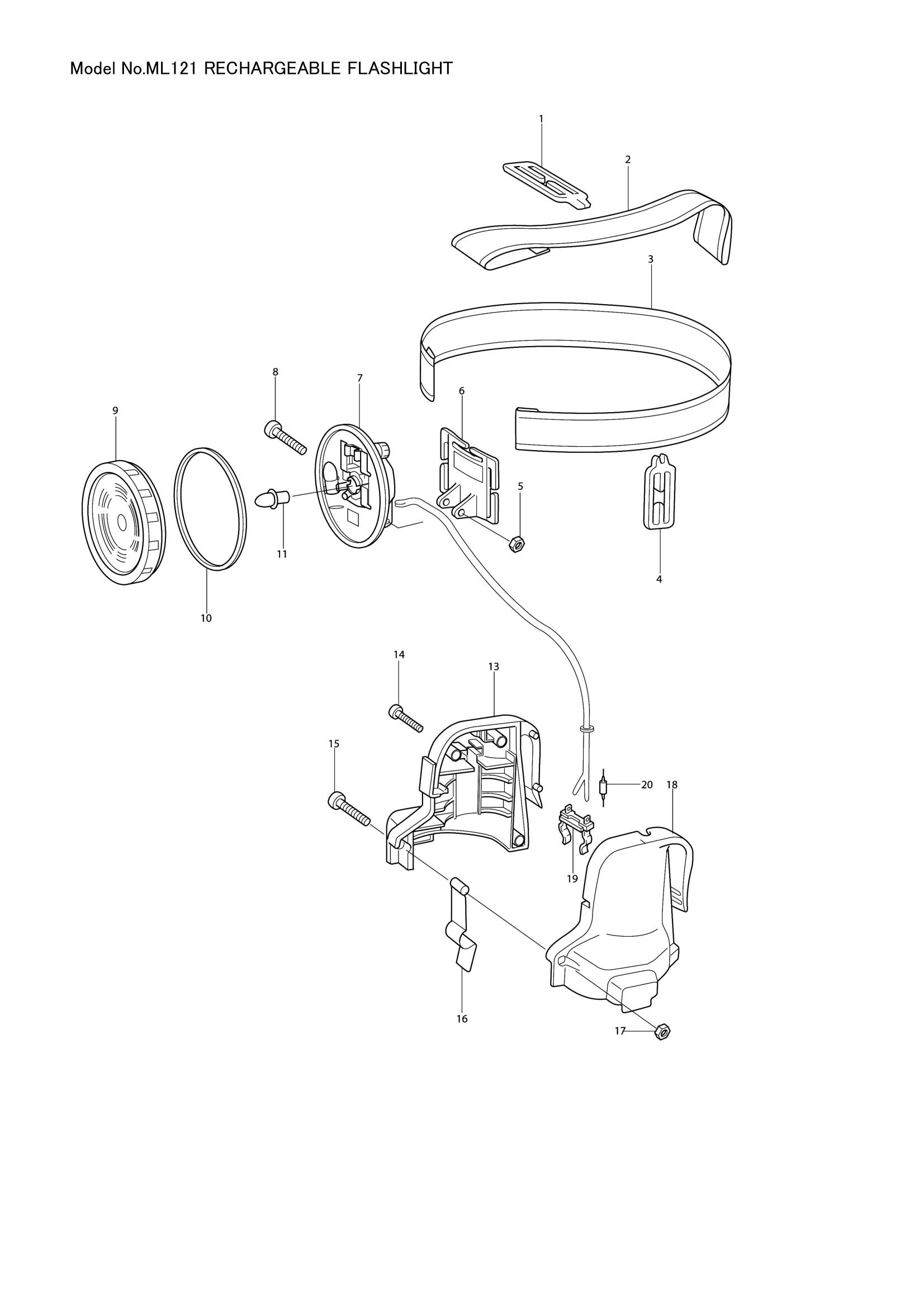 ML121 exploded view