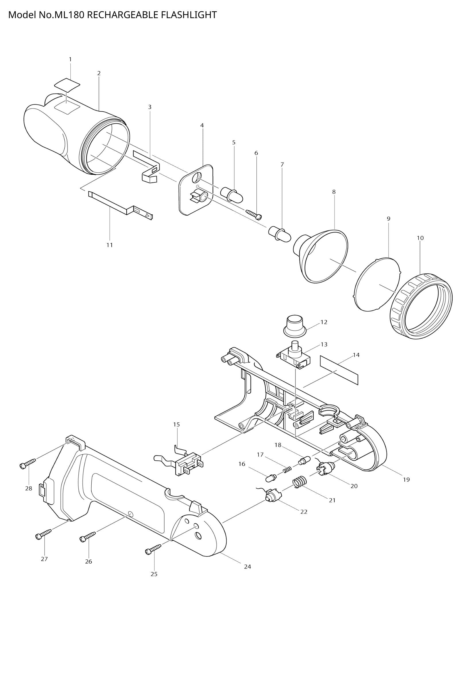 ML180 exploded view