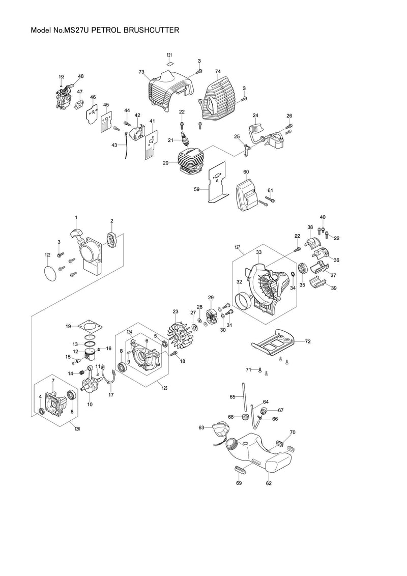 MS27U exploded view