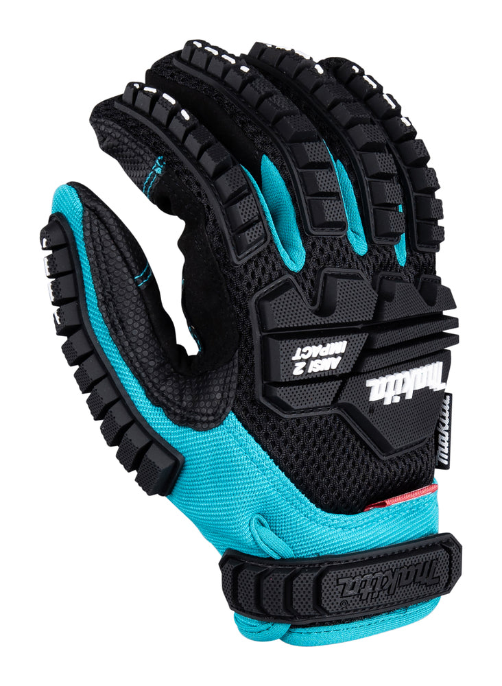 Makita P-84492 pažangios ANSI 2 atsparumo smūgiams griovimo pirštinės