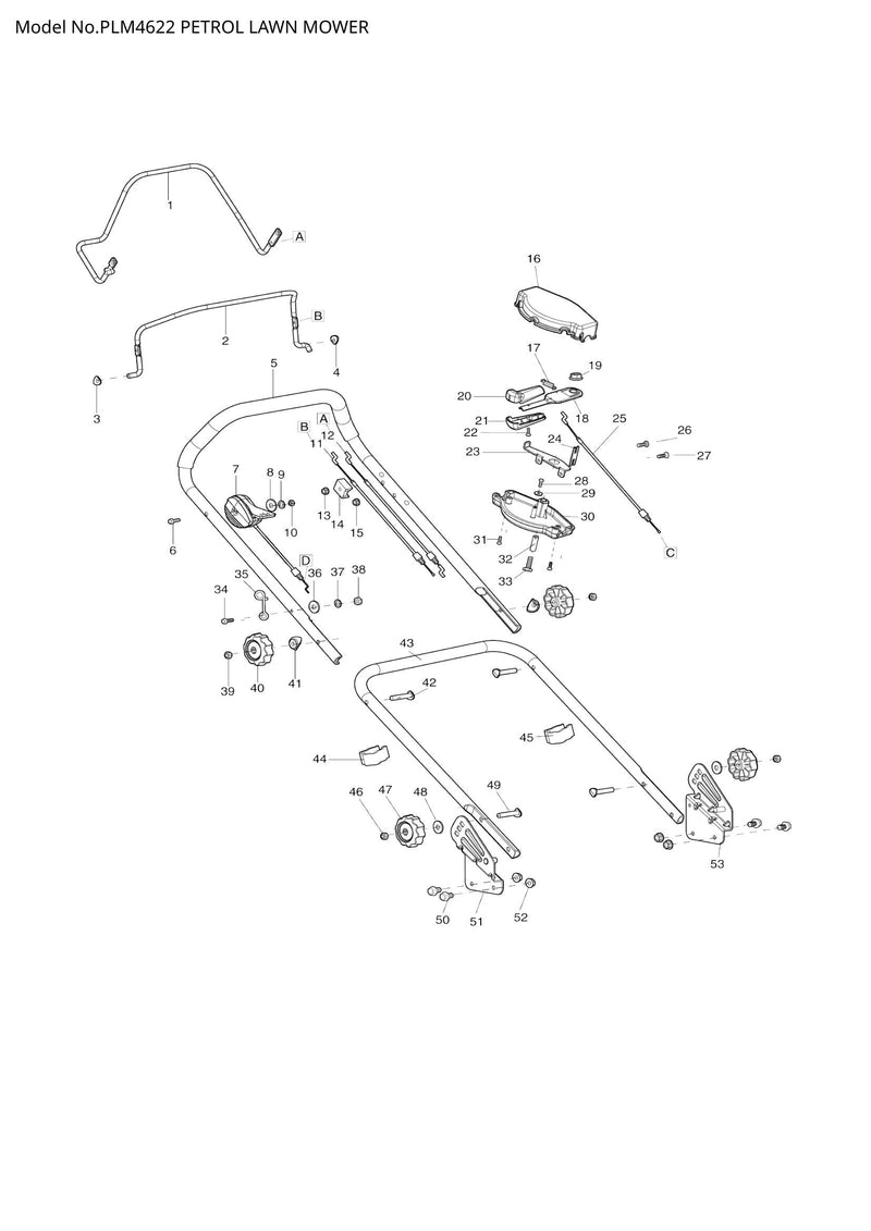 PLM4622 exploded view