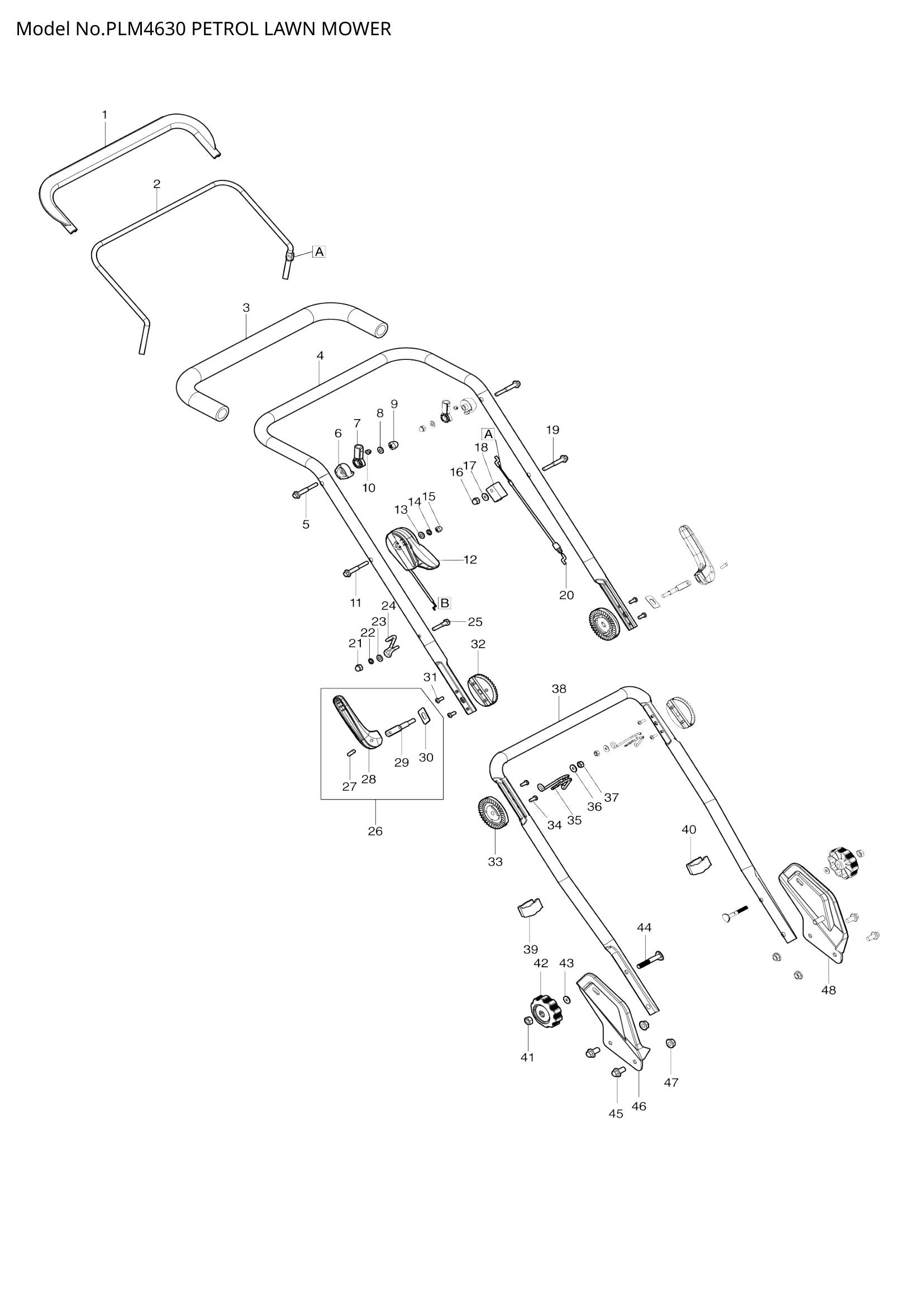 PLM4630 exploded view