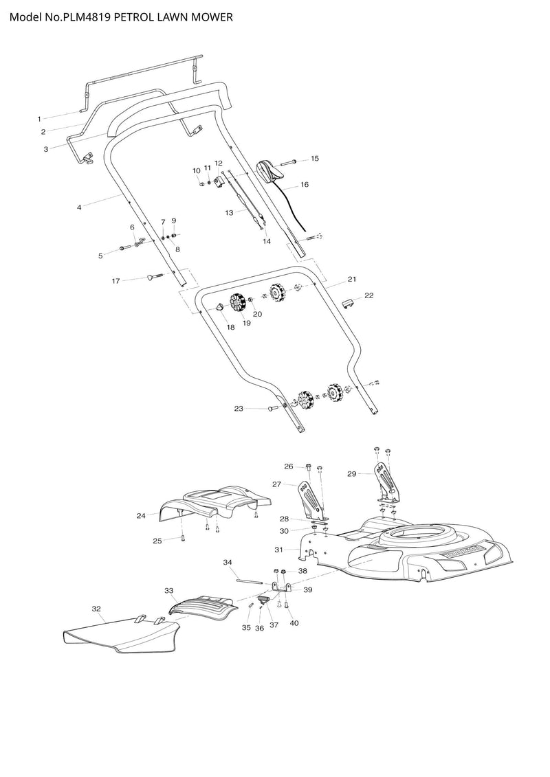 PLM4819 exploded view