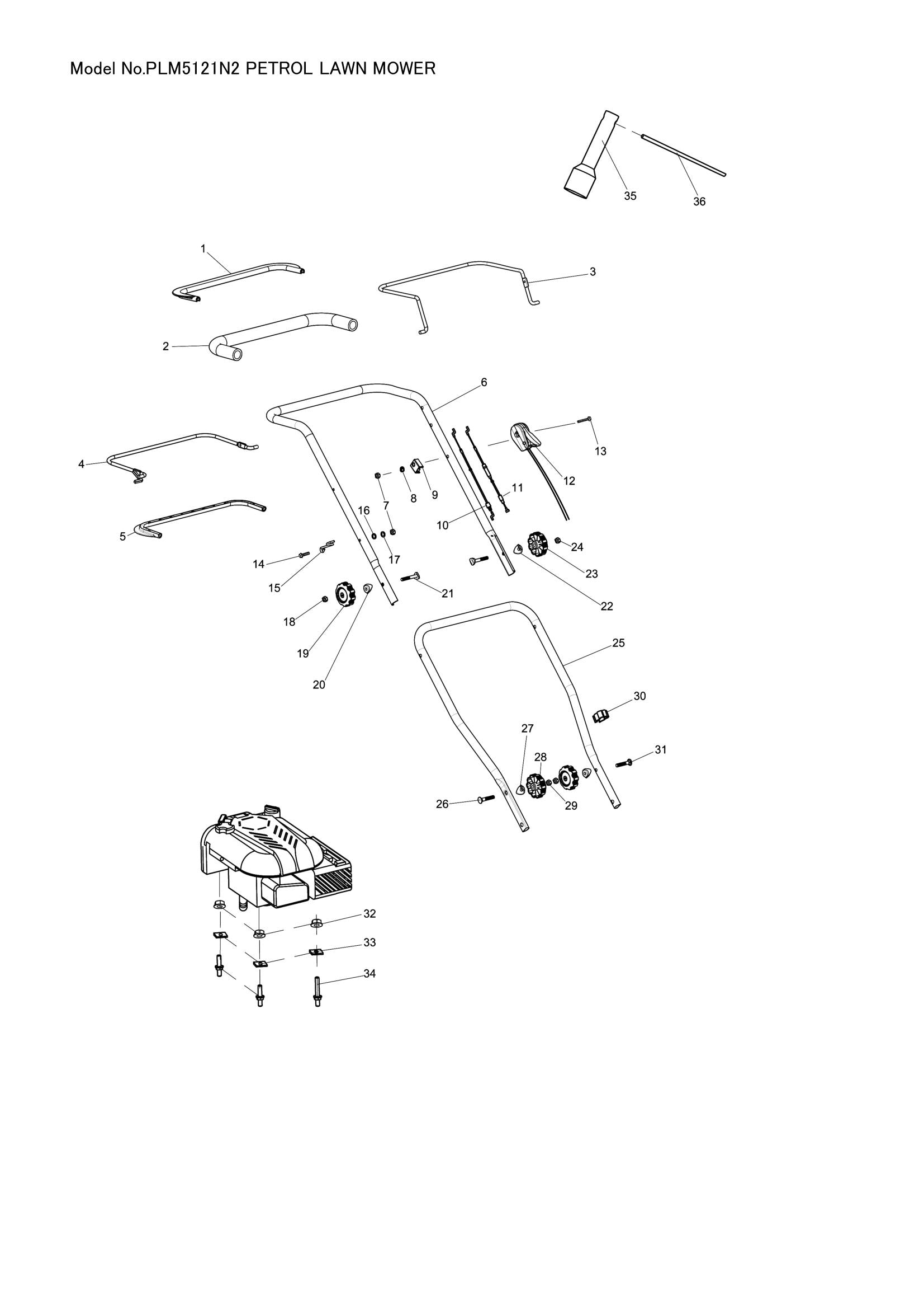 PLM5121N2 exploded view