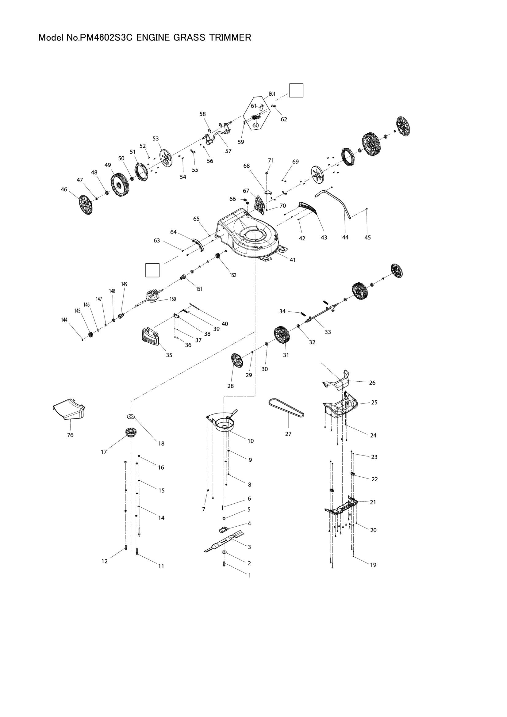 PM4602S3C exploded view