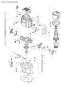 RP1800 exploded view