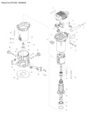 RT0700C exploded view