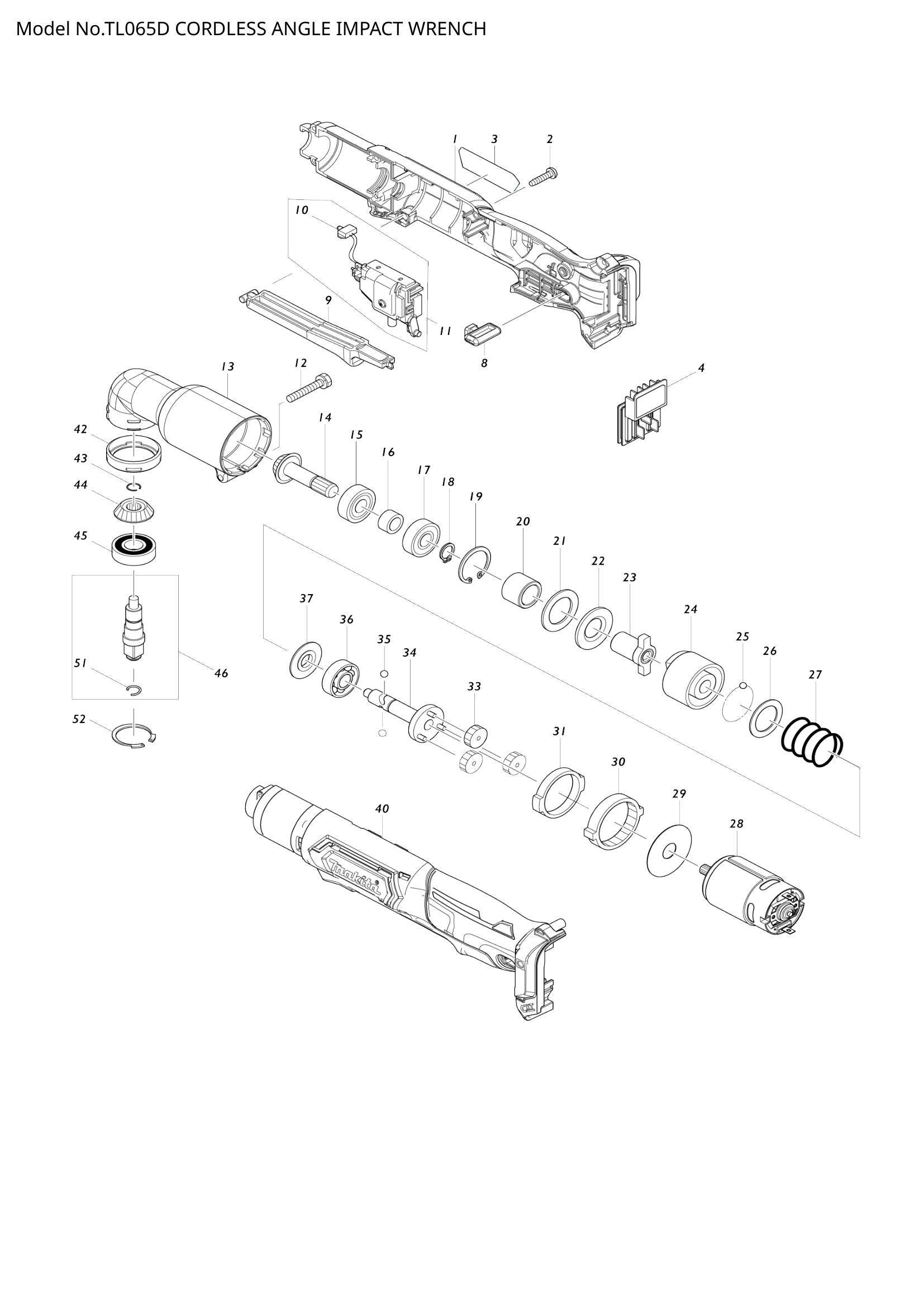 TL065D exploded view