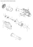 UB001C exploded view
