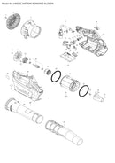 UB003C exploded view