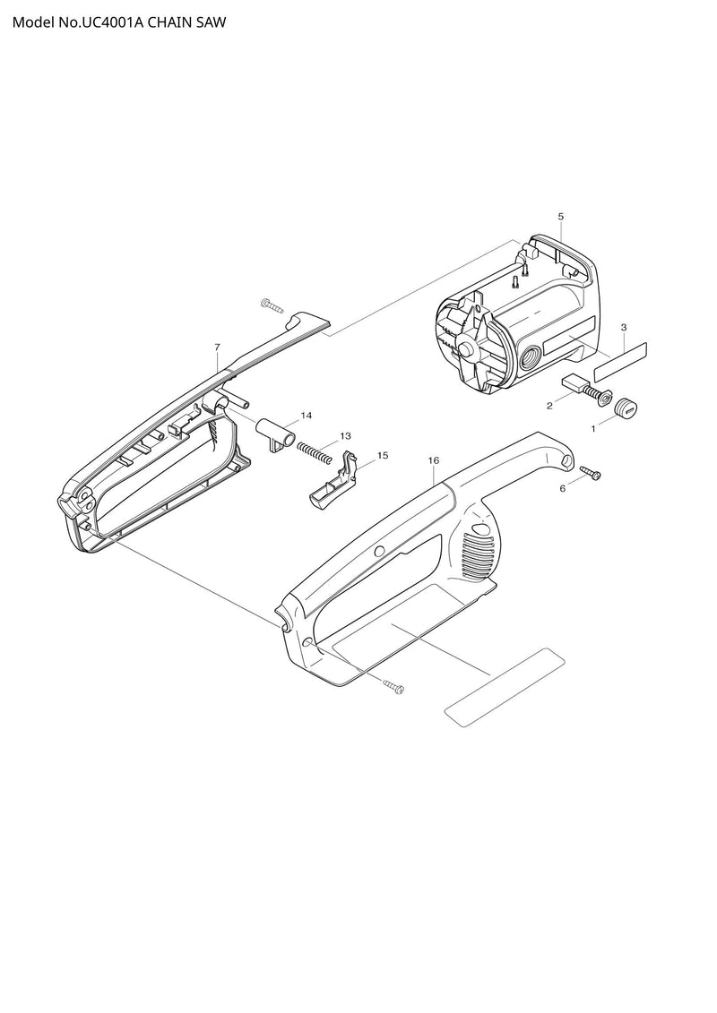 UC4001A exploded view