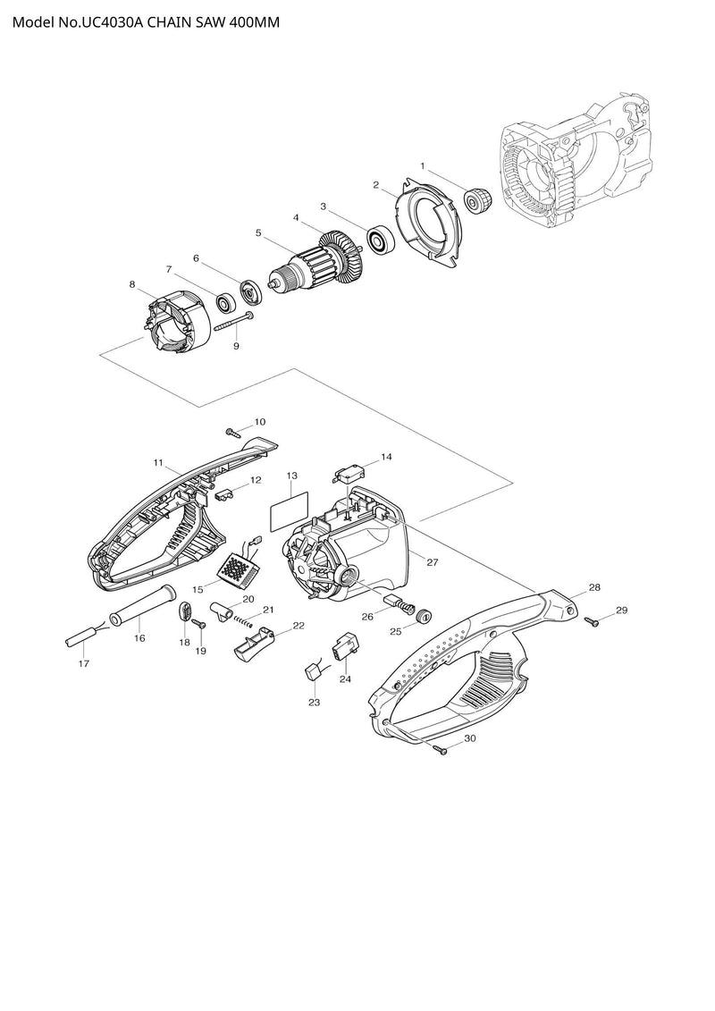 UC4030A exploded view