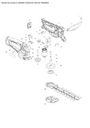 UH201D exploded view