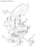 UM401D exploded view