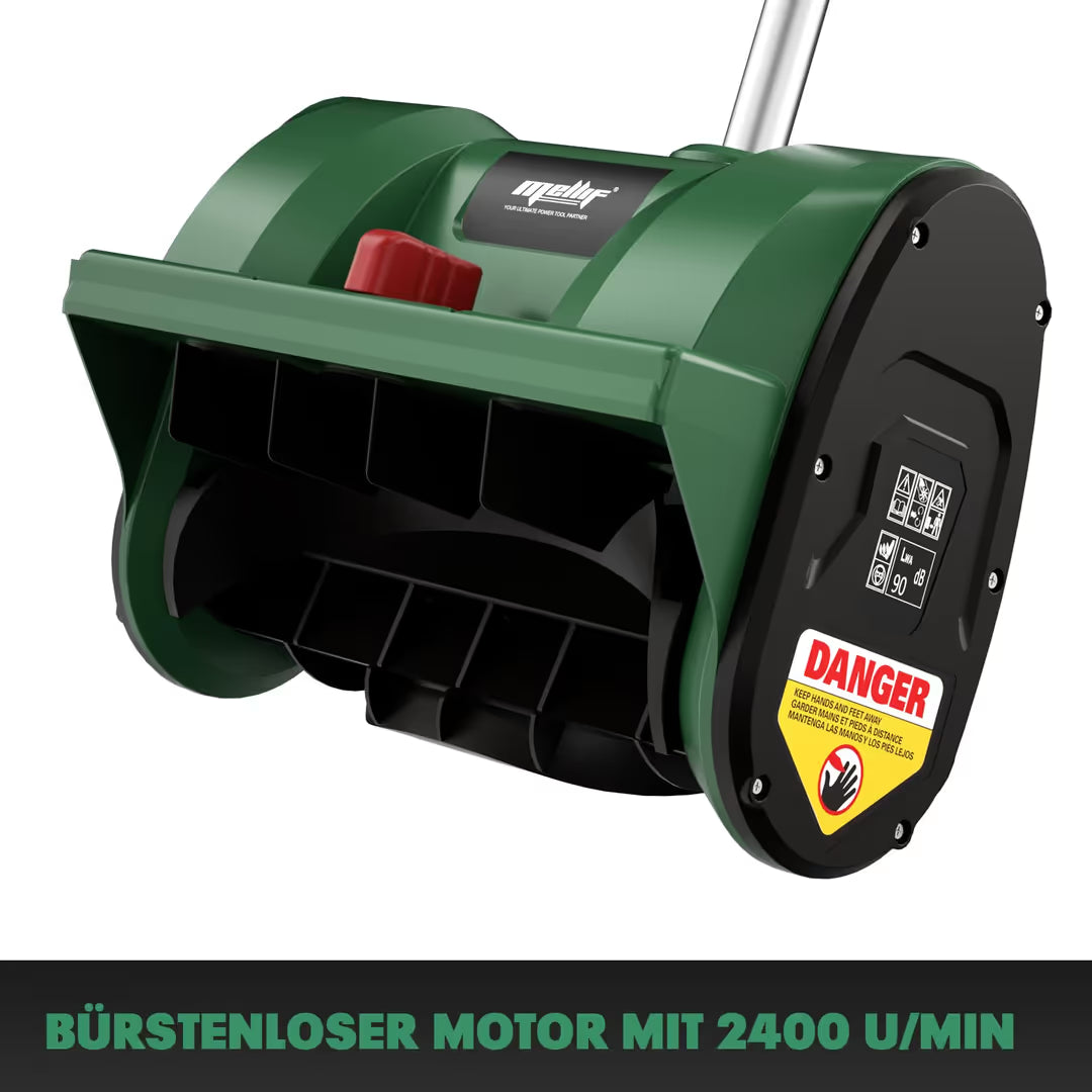 Schneefräsen – Akku-Elektrogeräte, 4,0 Ah Akkus, 30 cm Breite