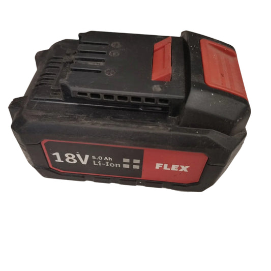 FLEX 18V 5Ah li ion baterija naudota